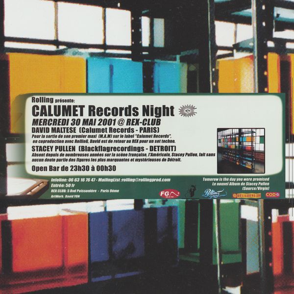 Mix Calumet Records Night cover