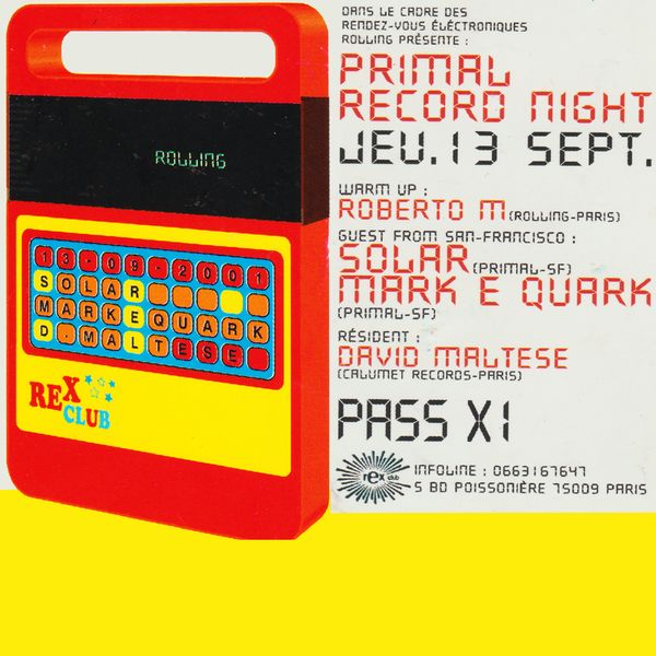 Mix Primal Records Night cover